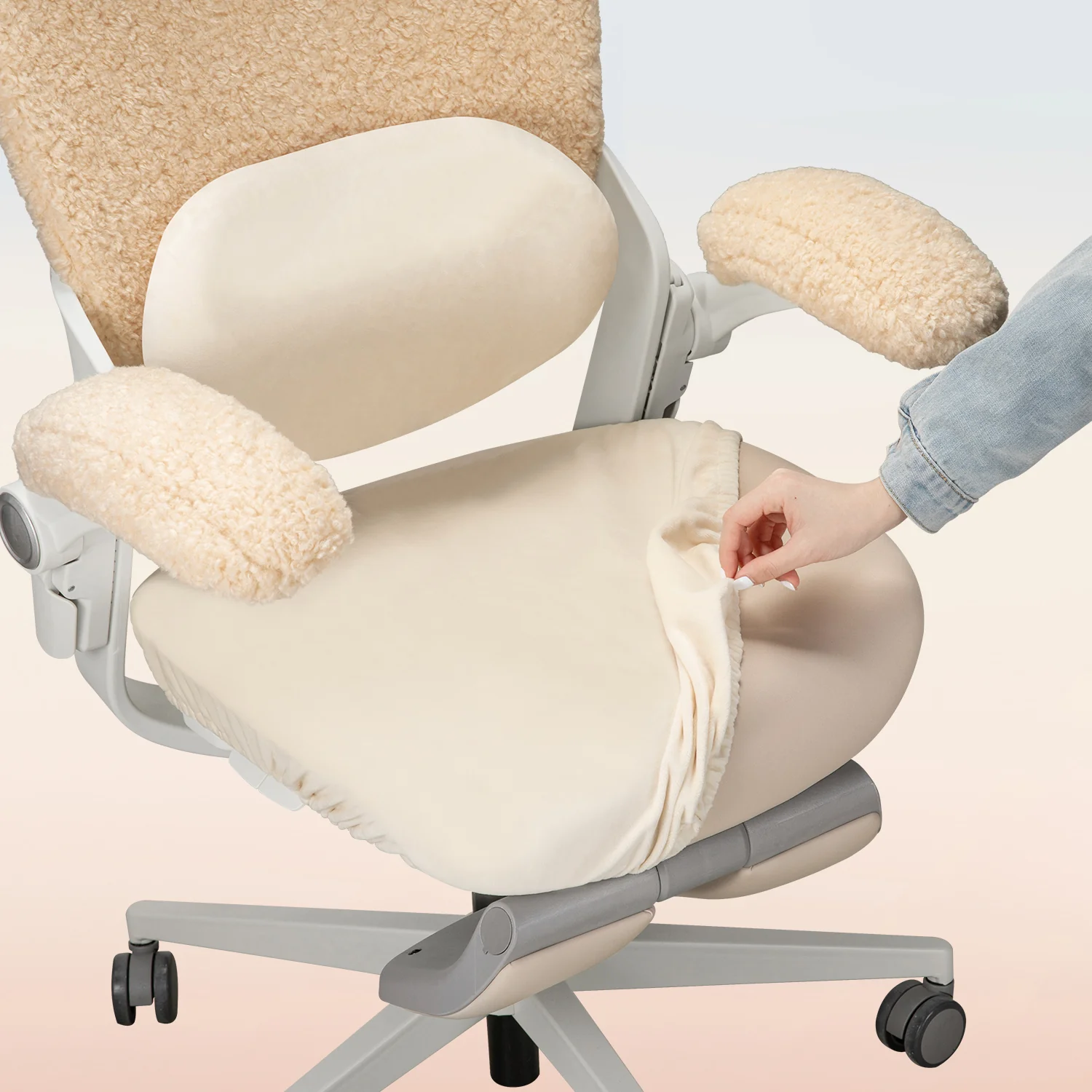 Custom Office Chair Cover Set - Image 12