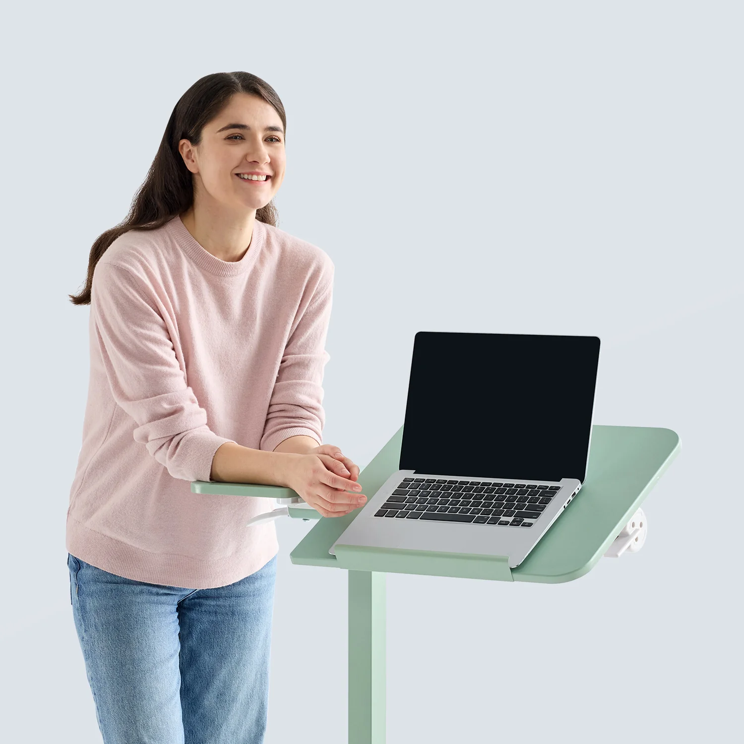 MUSSO AnyDesk D5 Flippable Mobile Standing Desk - Image 17