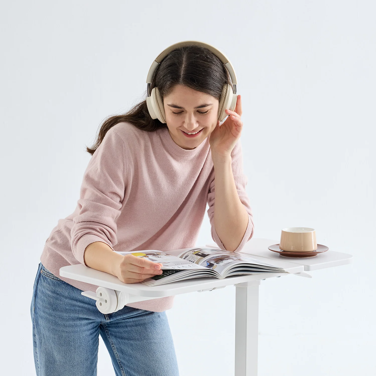 MUSSO AnyDesk D5 Flippable Mobile Standing Desk - Image 3