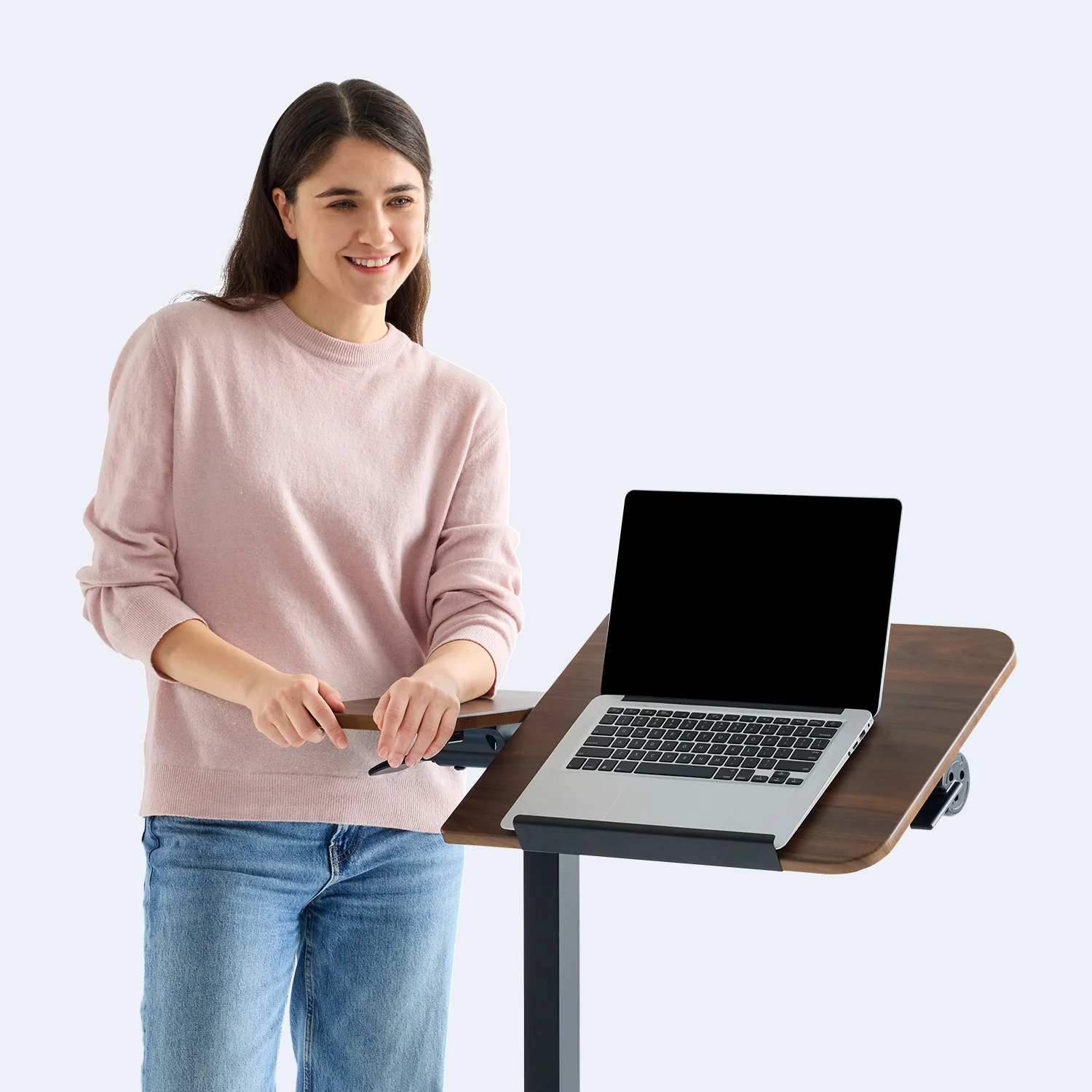 MUSSO AnyDesk D5 Flippable Mobile Standing Desk - Image 31