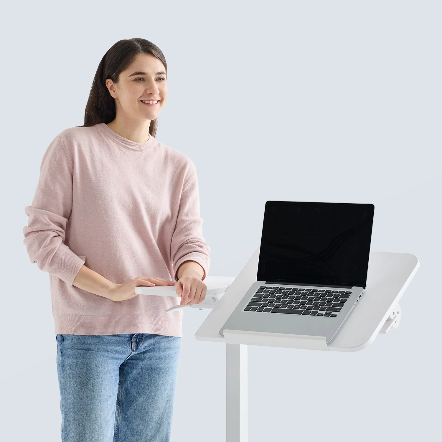 MUSSO AnyDesk D5 Flippable Mobile Standing Desk - Image 5