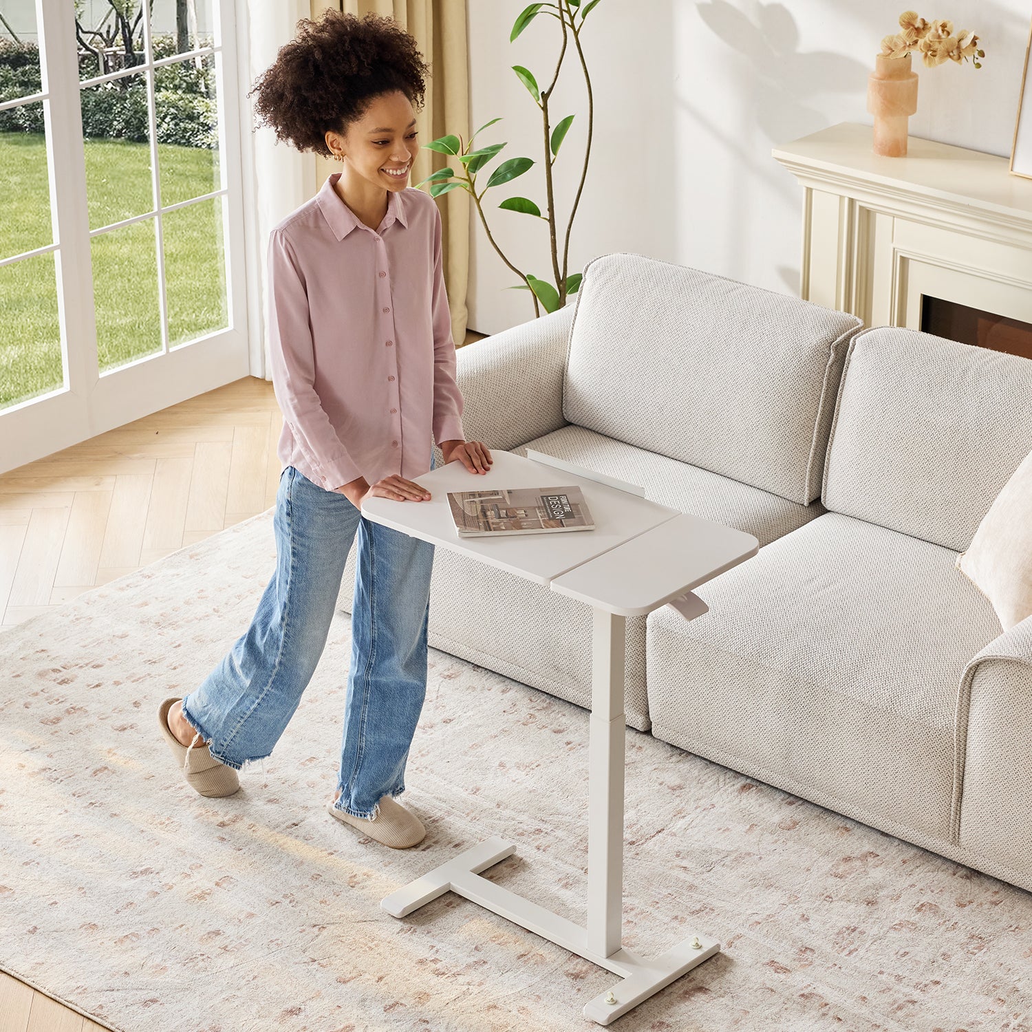 MUSSO AnyDesk D5 Flippable Mobile Standing Desk - Image 9