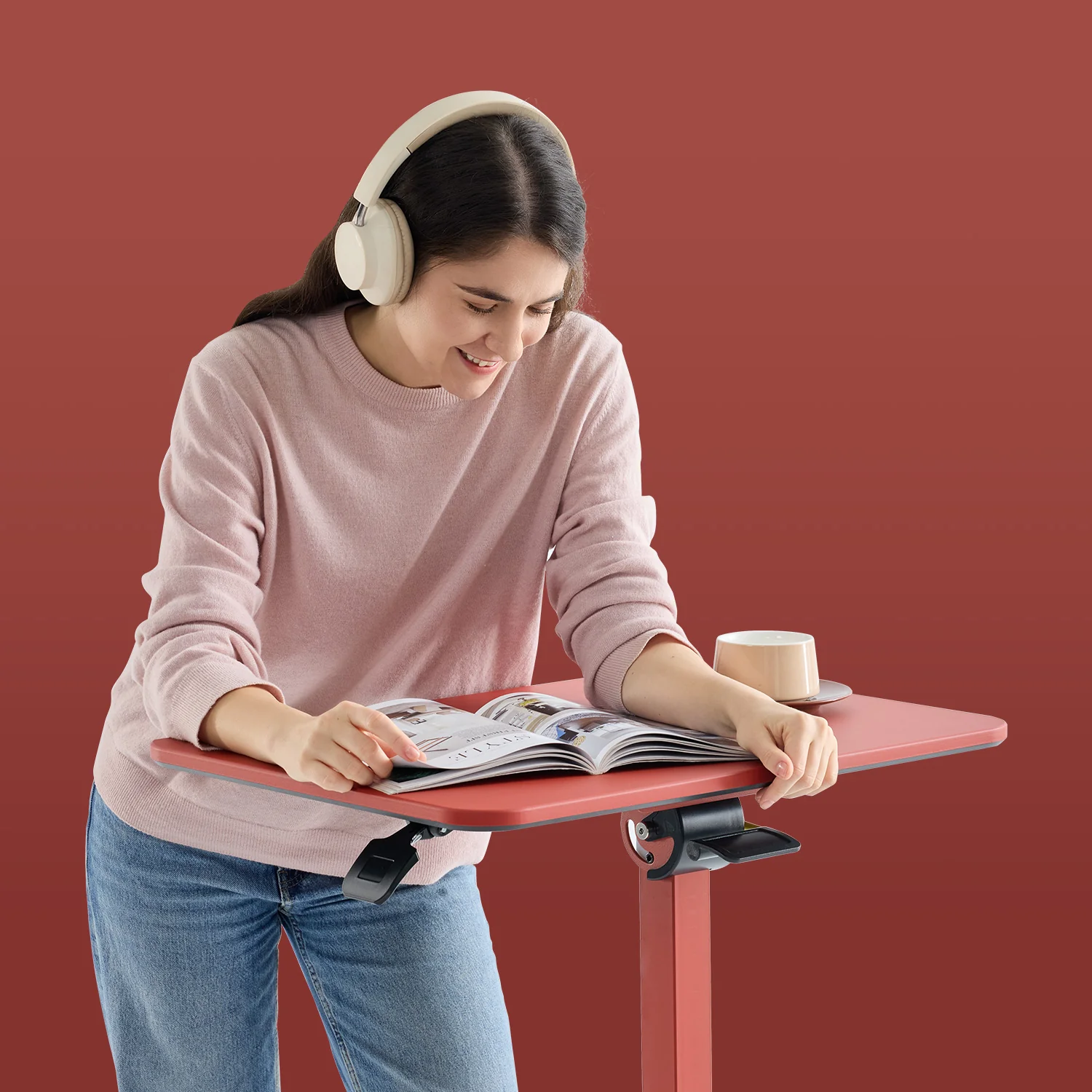 MUSSO AnyDesk D7 SpaceFold Mobile Standing Desk - Image 22