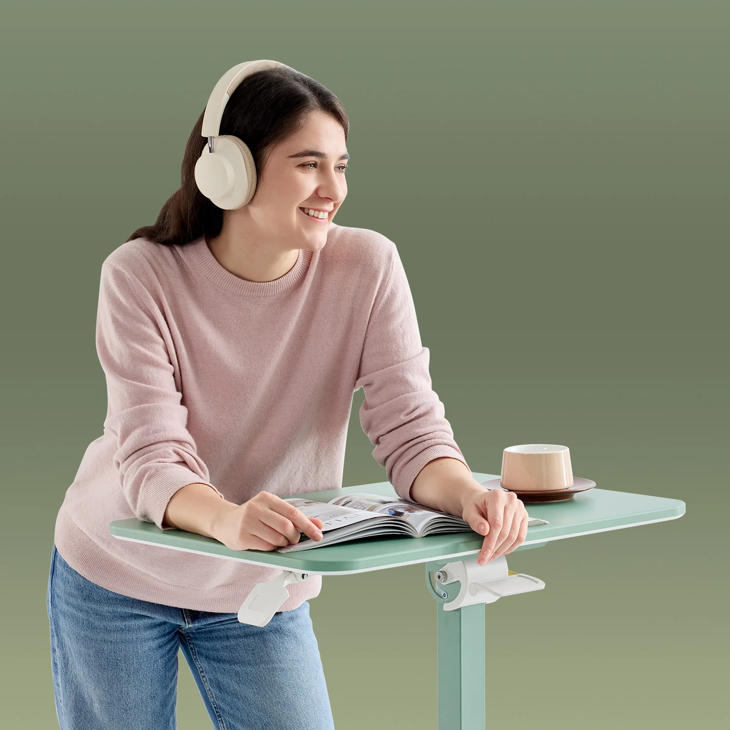 MUSSO AnyDesk D7 SpaceFold Mobile Standing Desk - Image 5