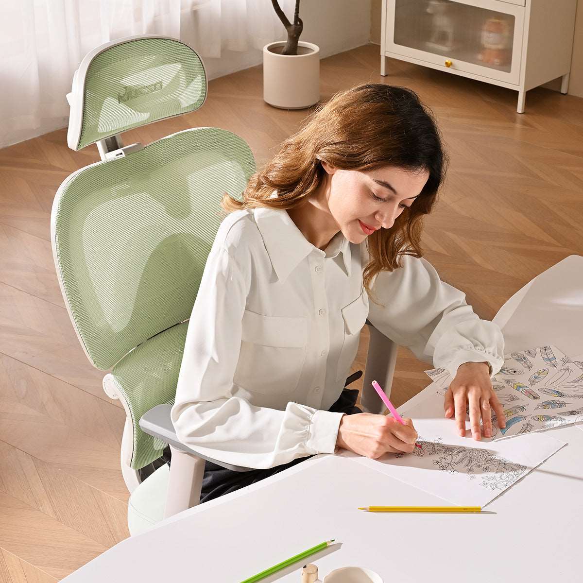 MUSSO E600 SE Relaxure Ergonomic Office Chair - Image 44