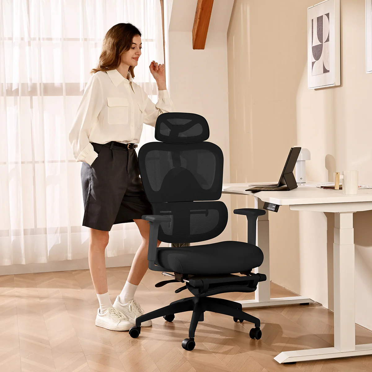 MUSSO E600 SE Relaxure Ergonomic Office Chair - Image 59