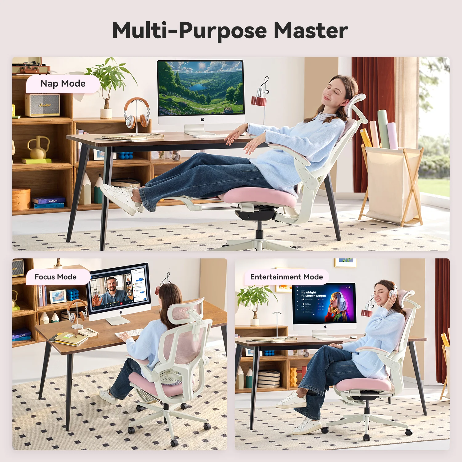 MUSSO E80 Air AeroFemme Ergonomic Office Chair - Image 12