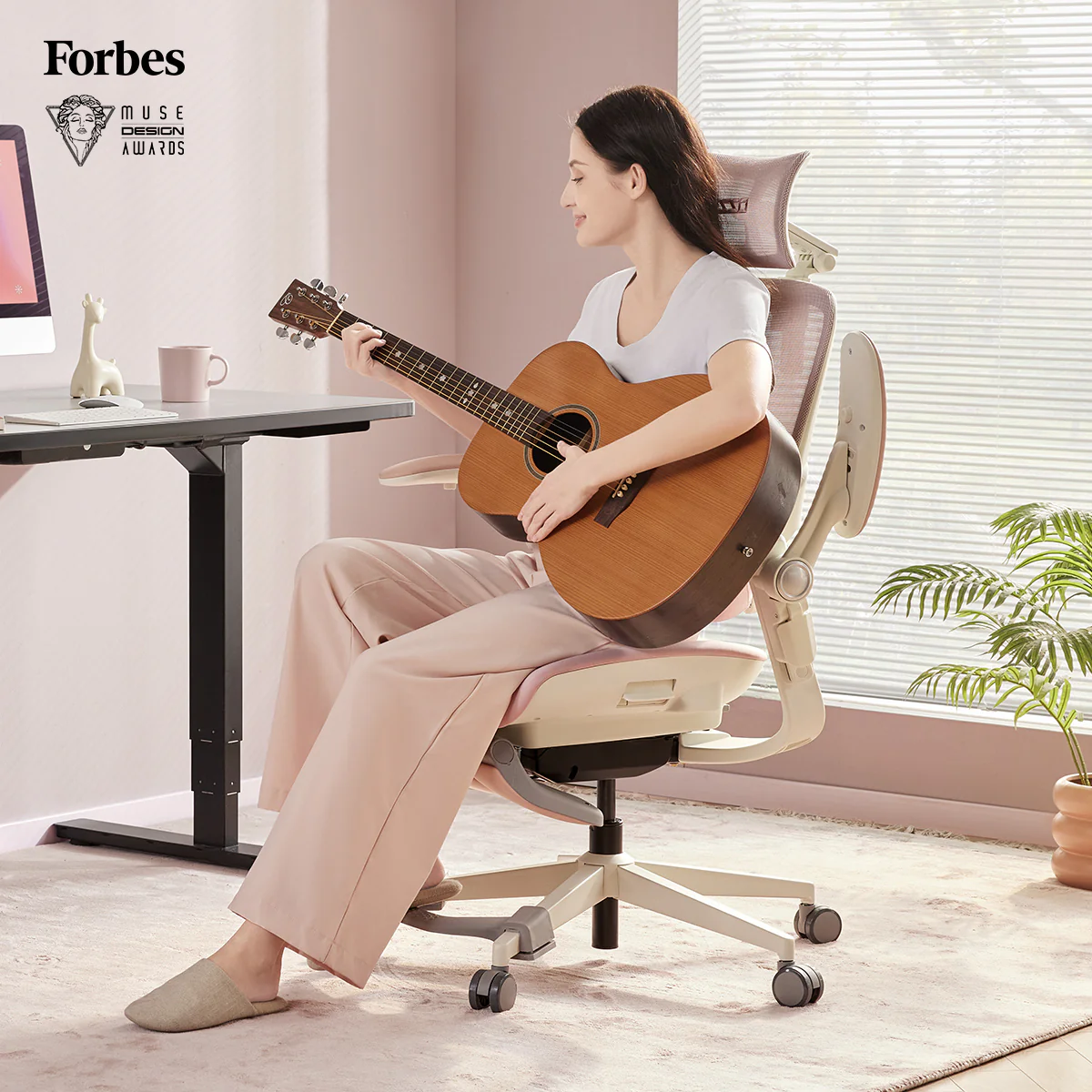 MUSSO E80 Muse FemmePosture Ergonomic Office Chair - Image 20