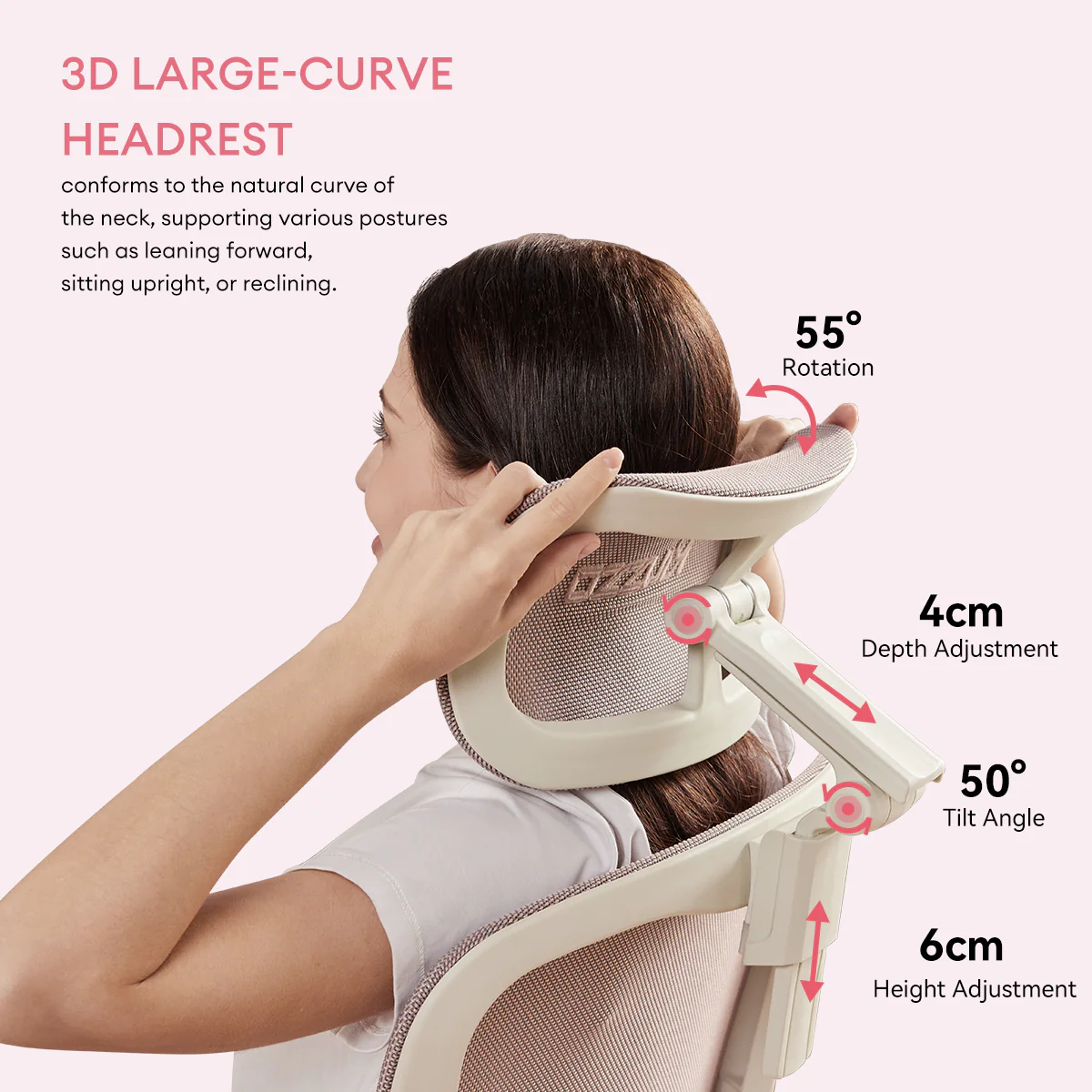 MUSSO E80 Muse FemmePosture Ergonomic Office Chair - Image 26