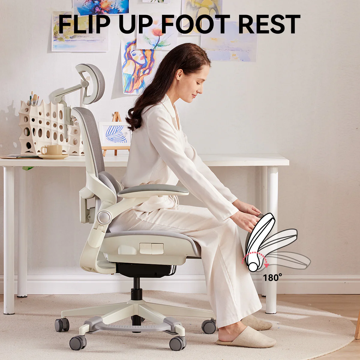 MUSSO E80 Muse FemmePosture Ergonomic Office Chair - Image 40