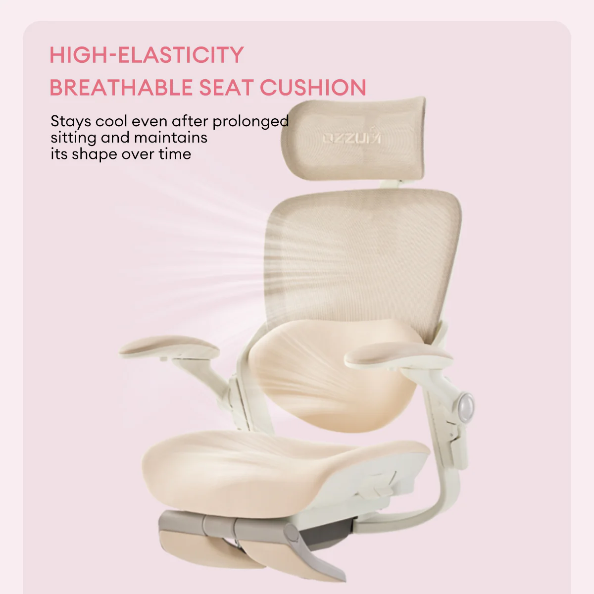 MUSSO E80 Muse FemmePosture Ergonomic Office Chair - Image 5