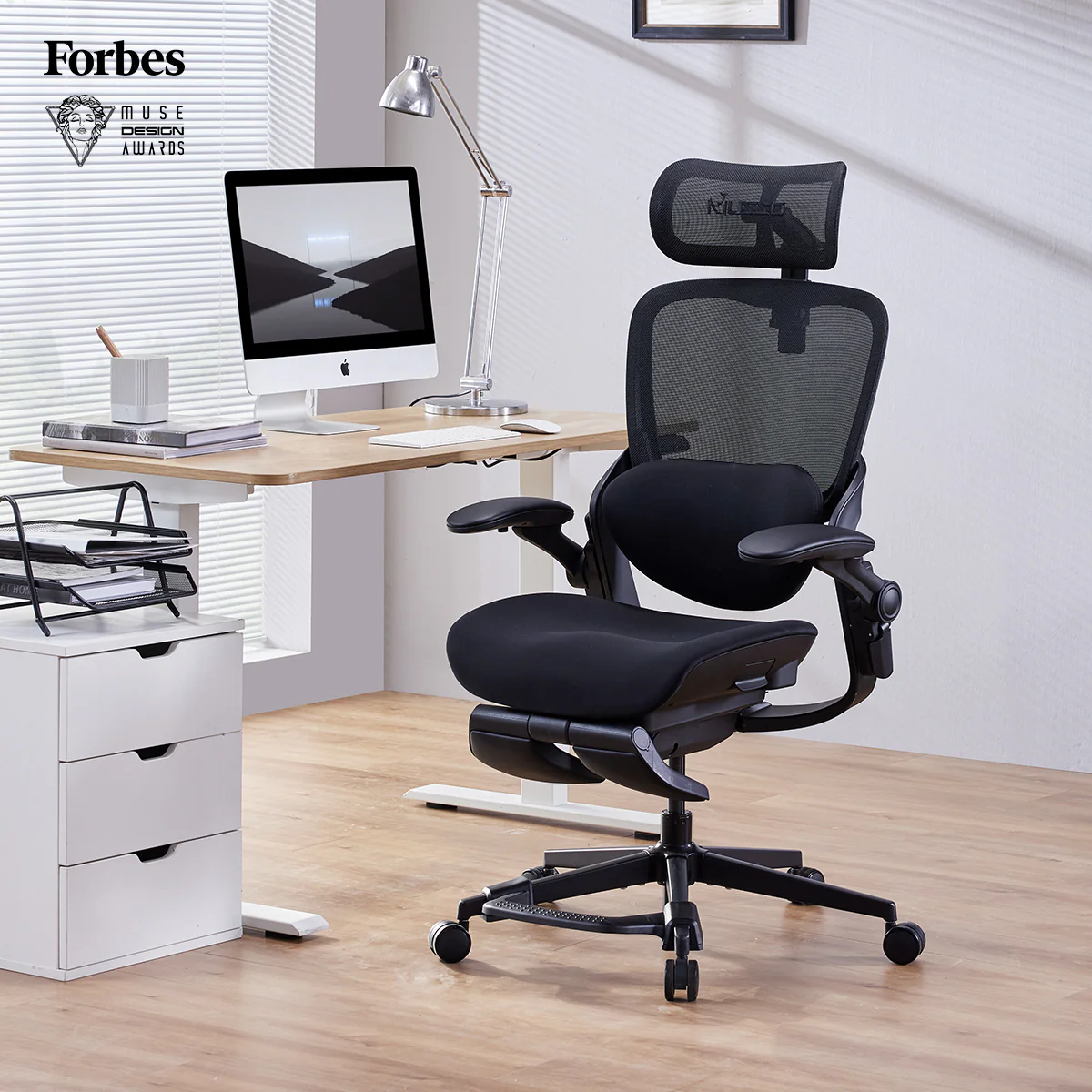 MUSSO E80 Muse FemmePosture Ergonomic Office Chair - Image 58