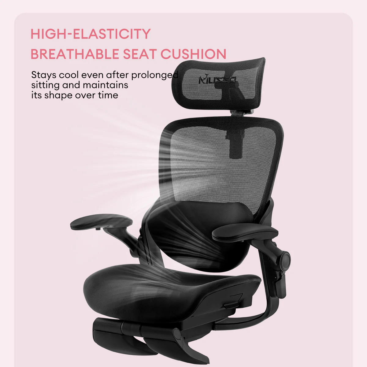 MUSSO E80 Muse FemmePosture Ergonomic Office Chair - Image 65