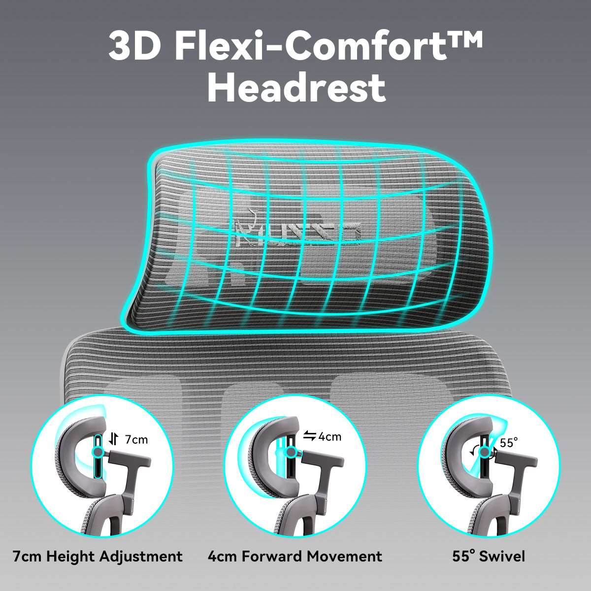 MUSSO H80 Pro FlexiPosture Ergonomic Office Chair - Image 13