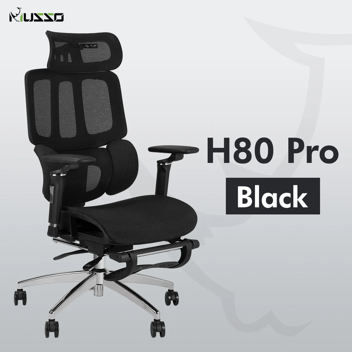 MUSSO H80 Pro FlexiPosture Ergonomic Office Chair - Image 19