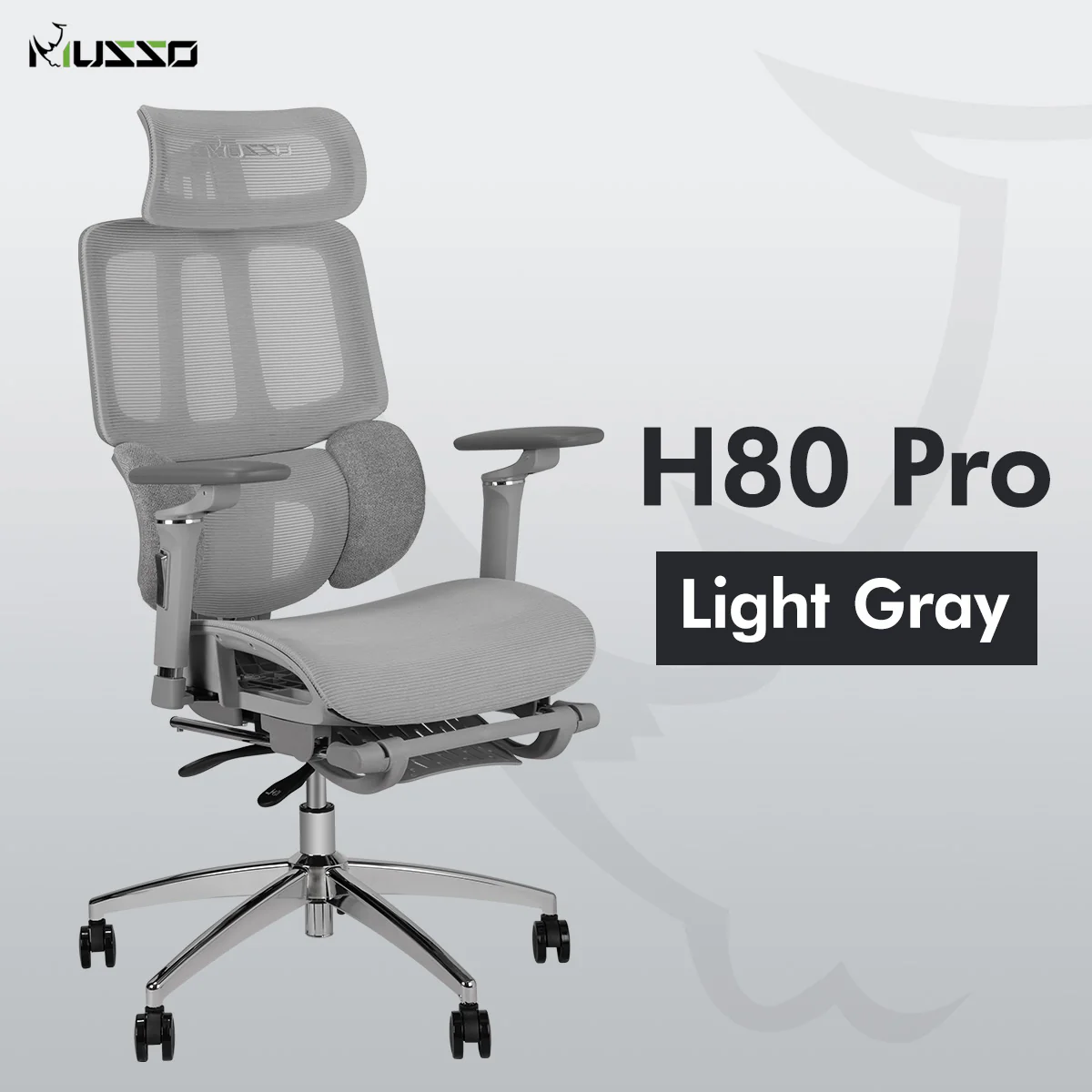MUSSO H80 Pro FlexiPosture Ergonomic Office Chair - Image 33