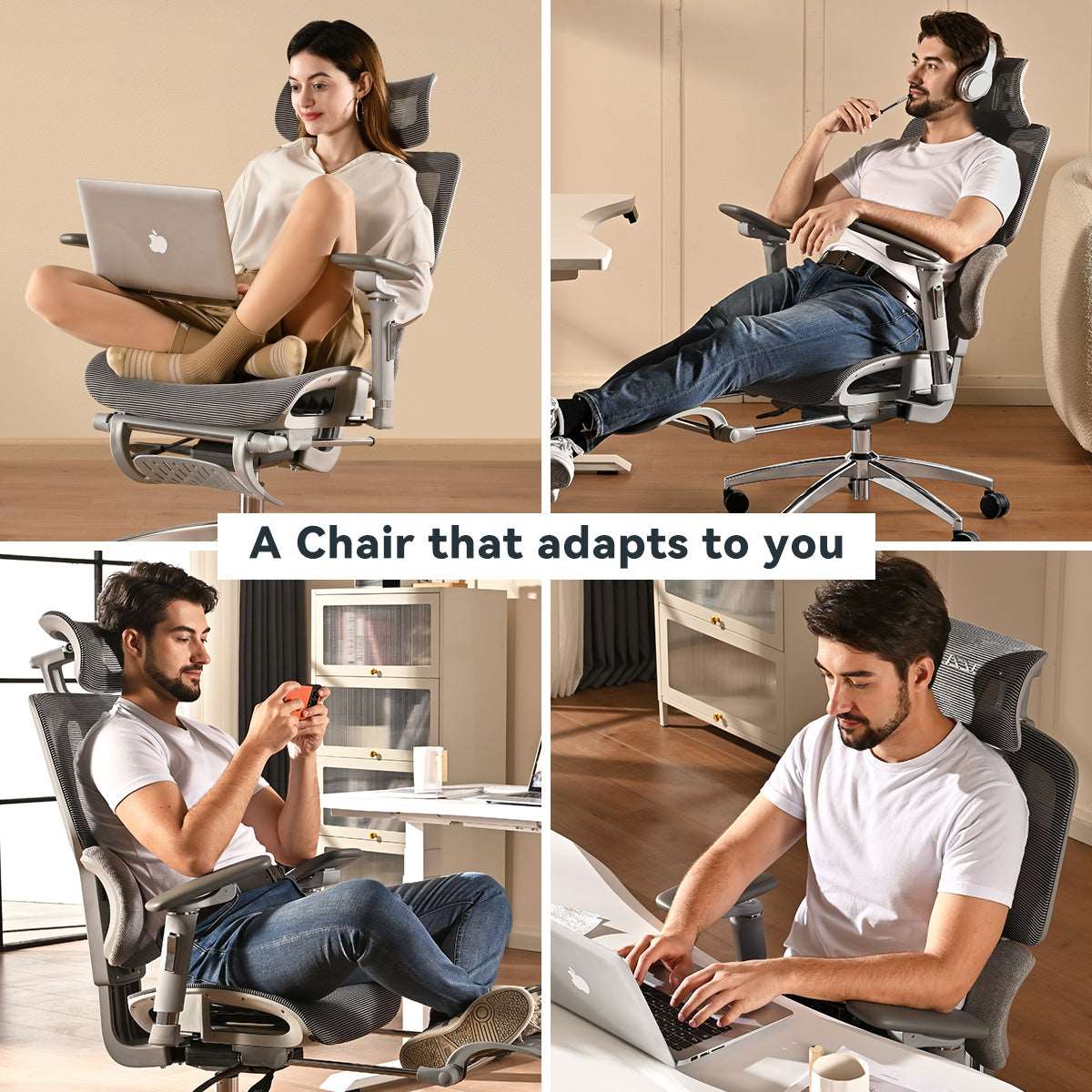 MUSSO H80 Pro FlexiPosture Ergonomic Office Chair - Image 6