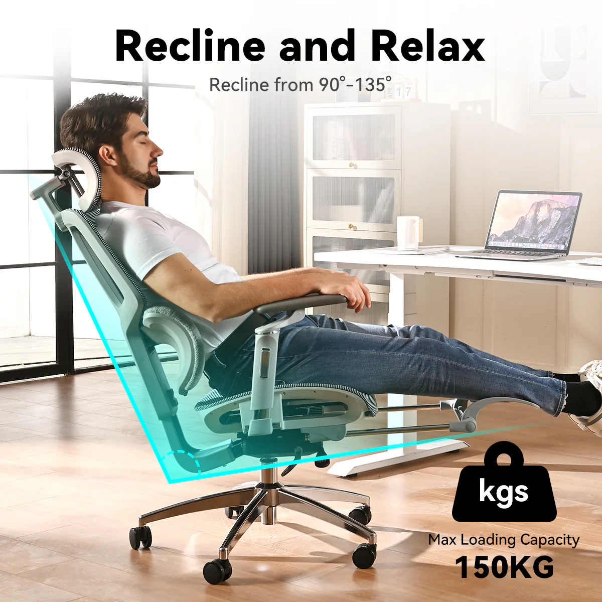 MUSSO H80 Pro FlexiPosture Ergonomic Office Chair - Image 7