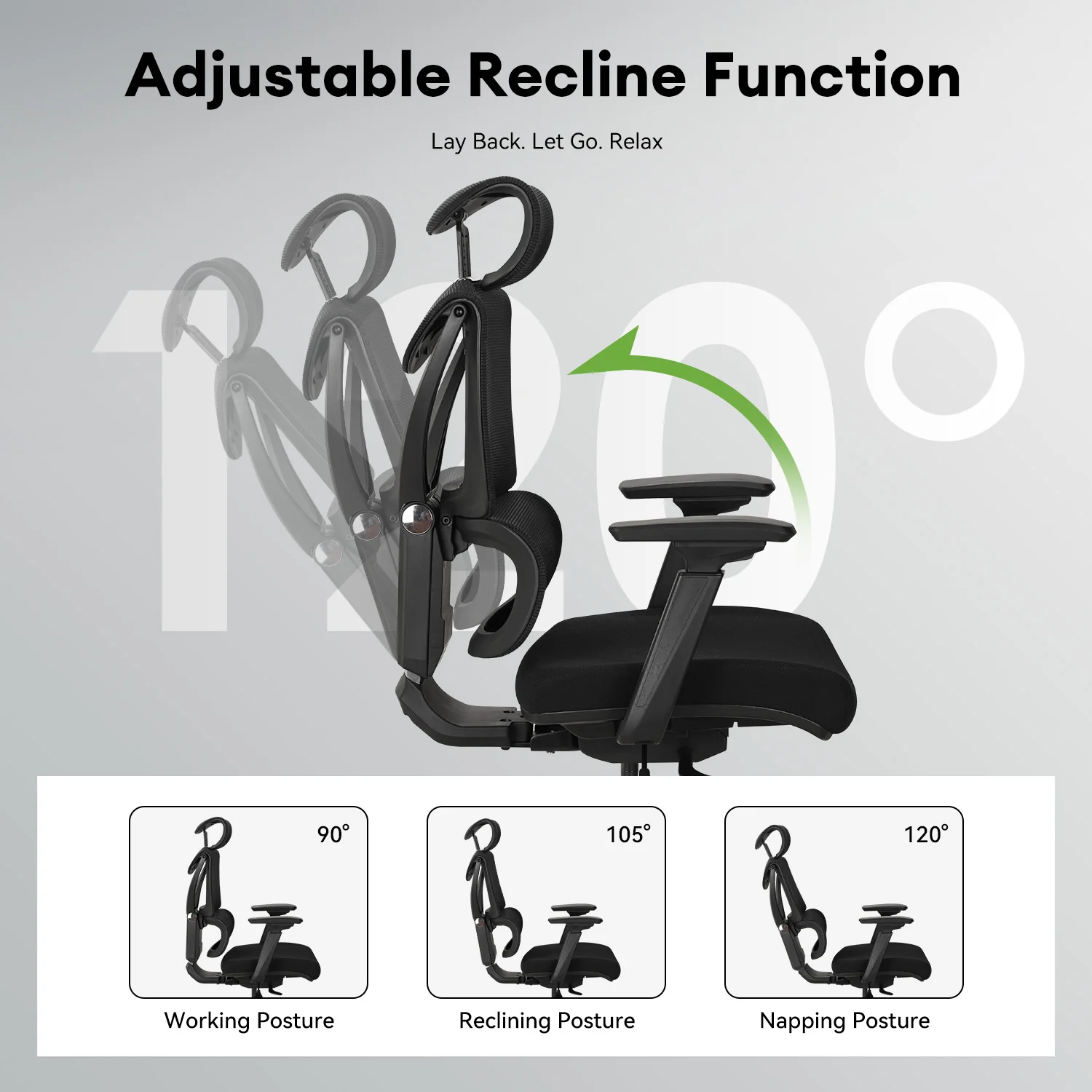 MUSSO V900 Structure Master Ergonomic Office Chair - Image 105