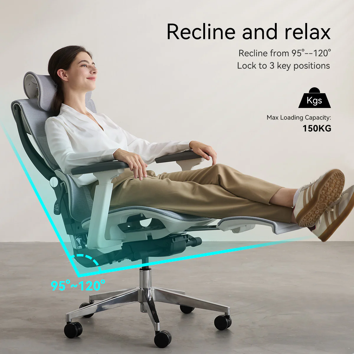 MUSSO V900 Structure Master Ergonomic Office Chair - Image 11