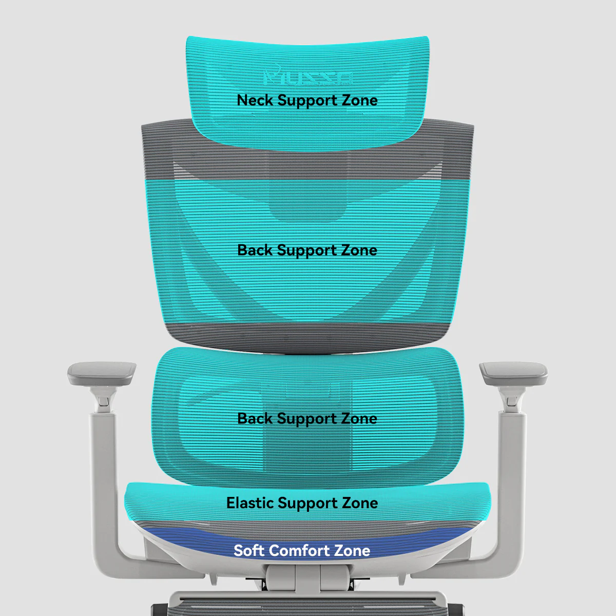 MUSSO V900 Structure Master Ergonomic Office Chair - Image 13