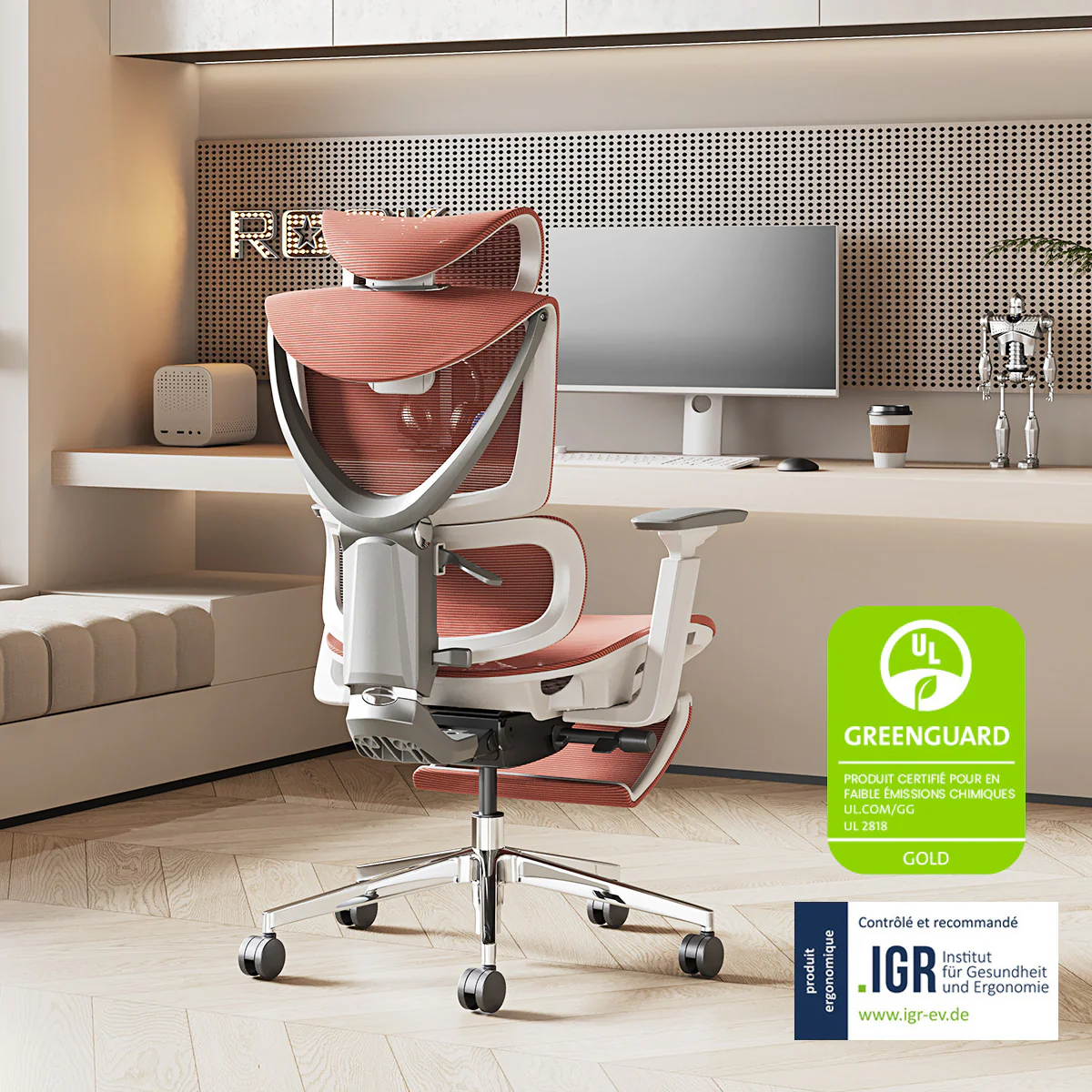 MUSSO V900 Structure Master Ergonomic Office Chair - Image 20