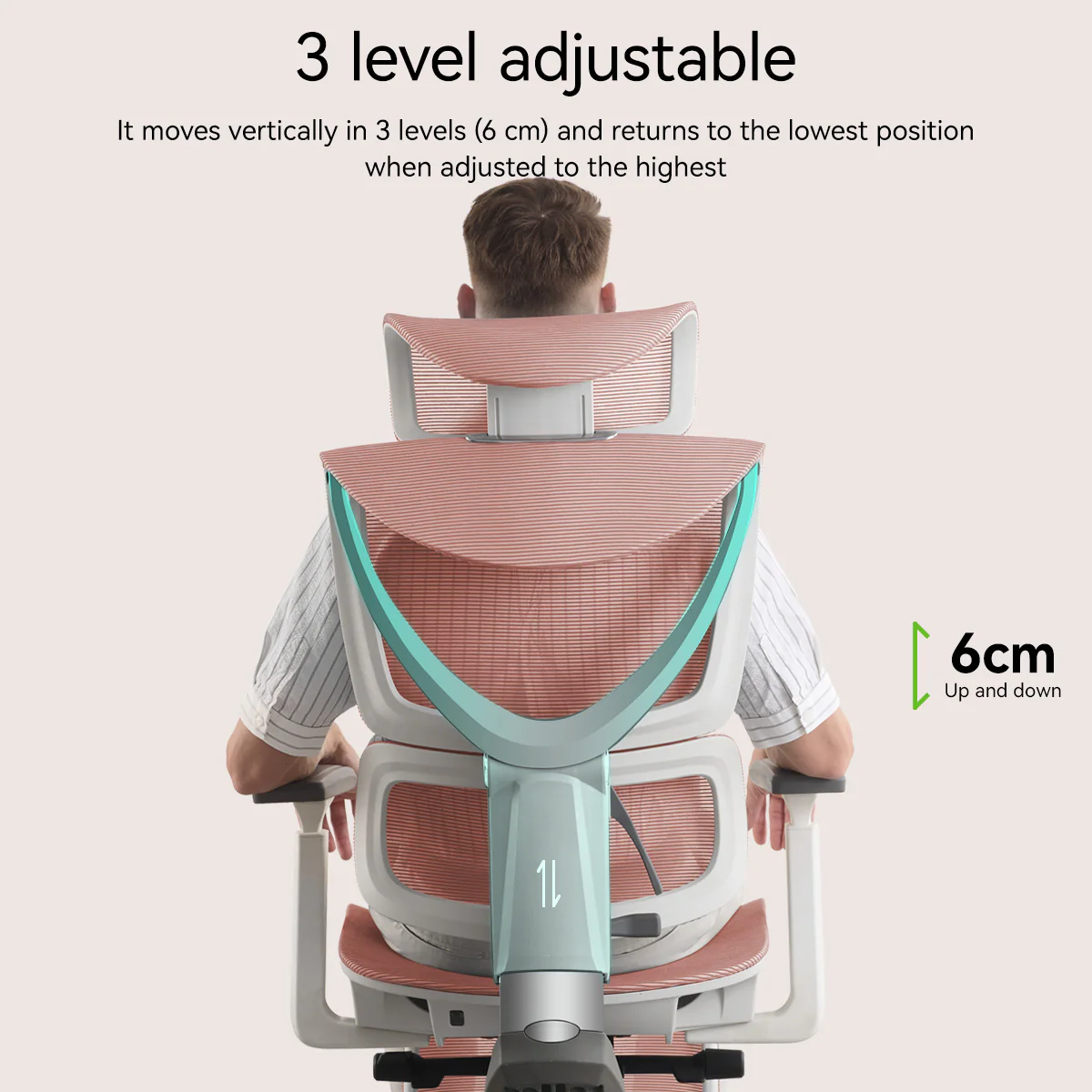 MUSSO V900 Structure Master Ergonomic Office Chair - Image 22