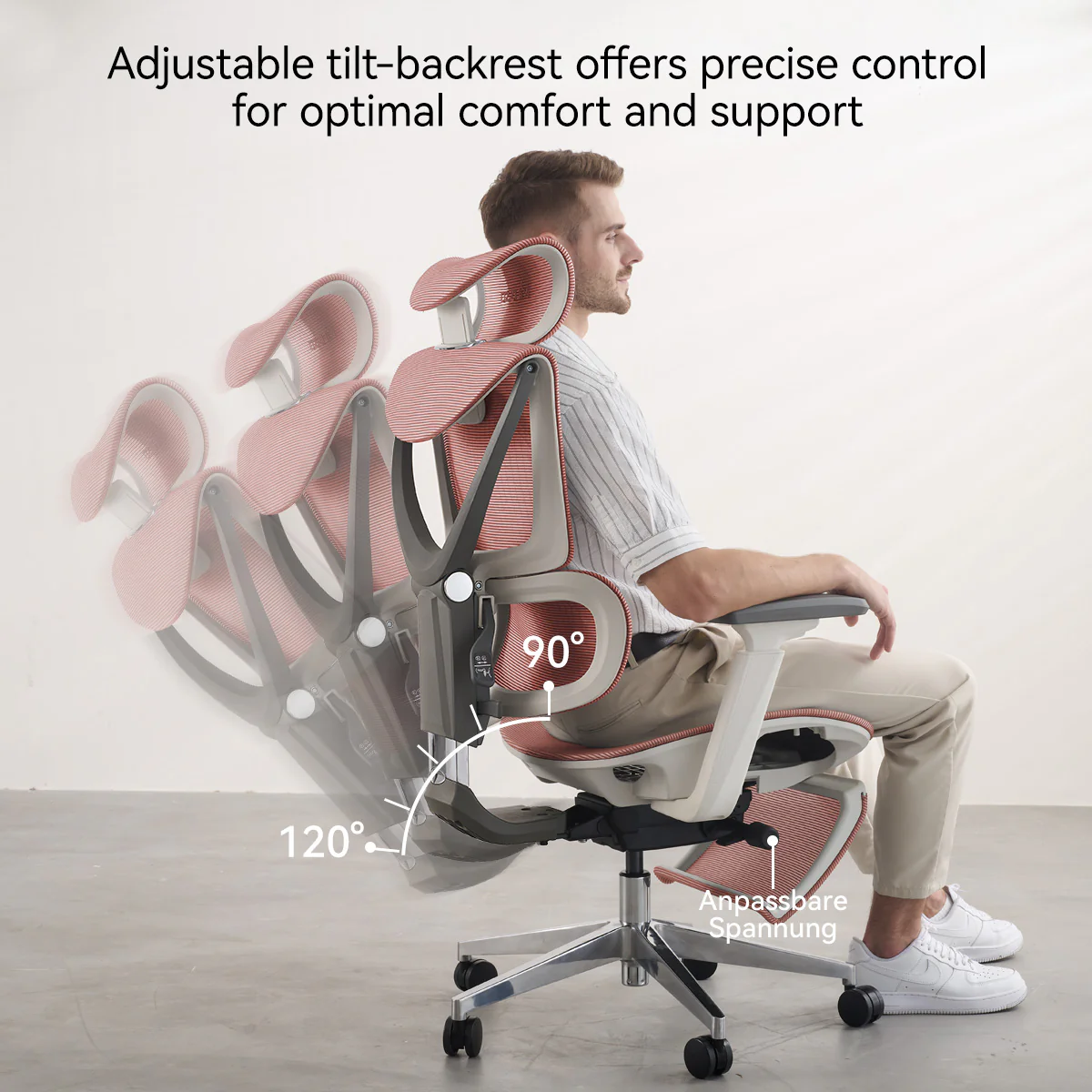 MUSSO V900 Structure Master Ergonomic Office Chair - Image 25