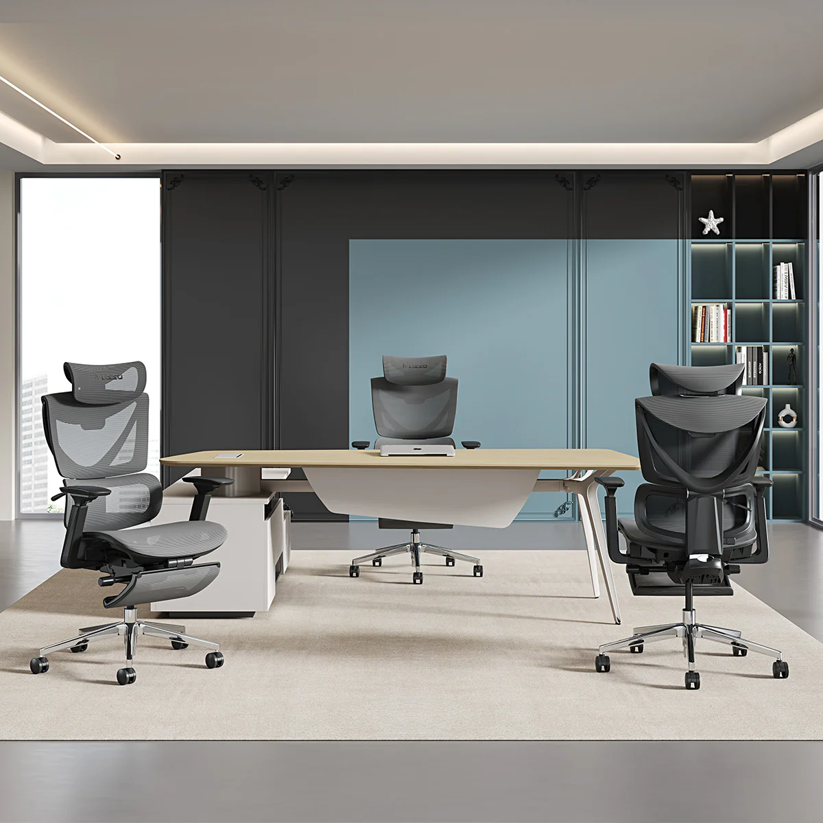 MUSSO V900 Structure Master Ergonomic Office Chair - Image 34