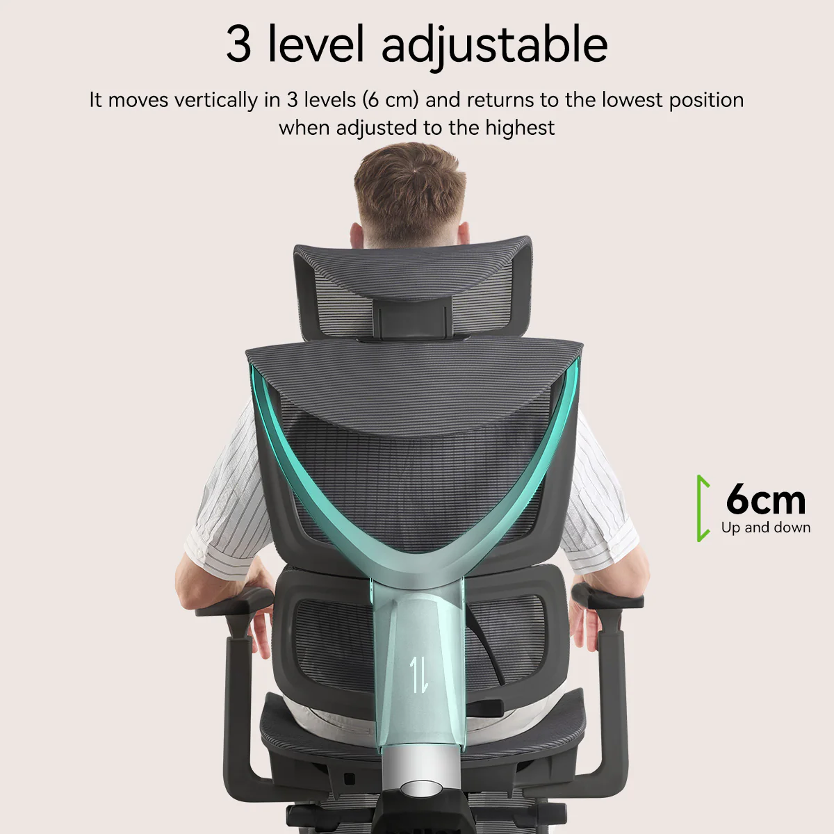 MUSSO V900 Structure Master Ergonomic Office Chair - Image 36