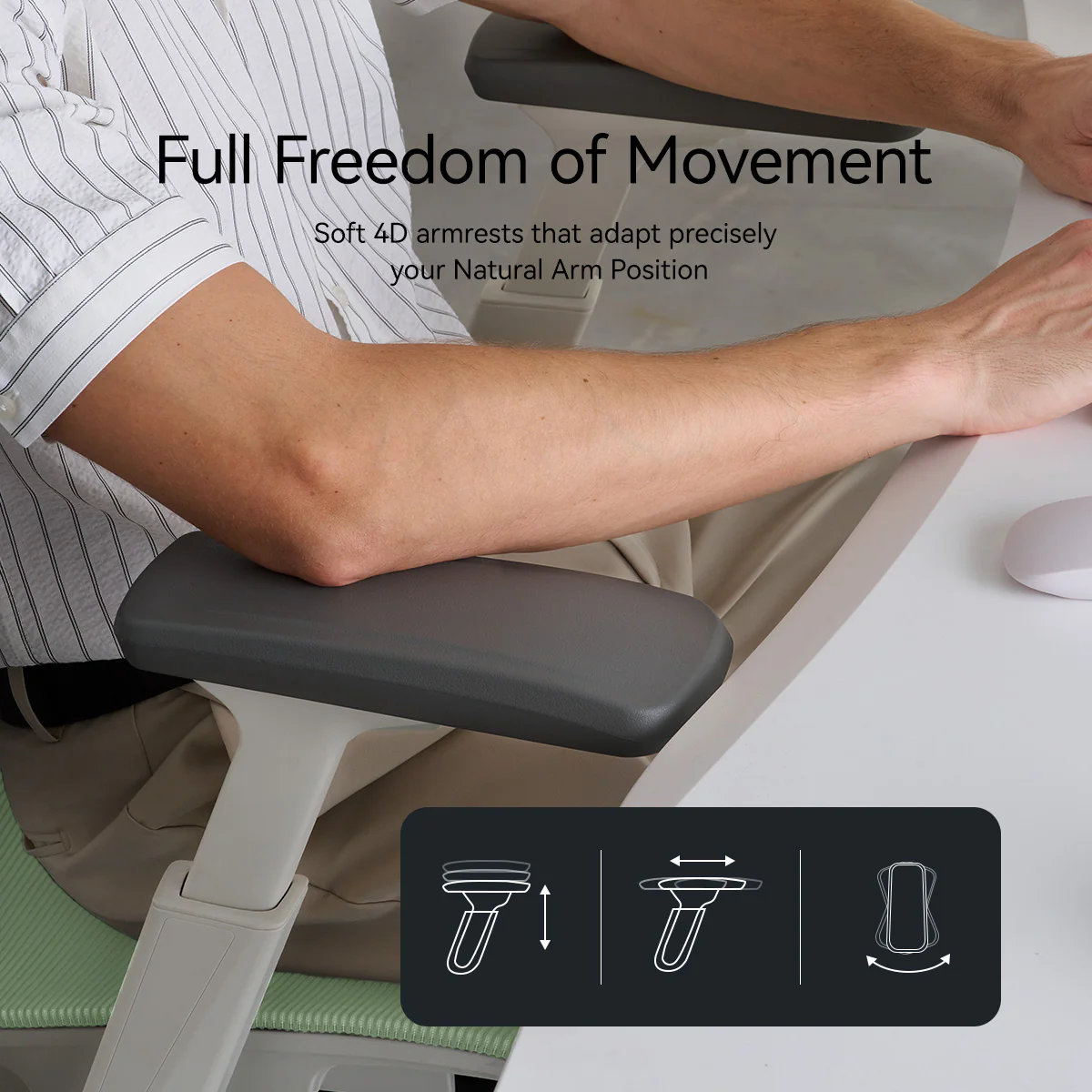 MUSSO V900 Structure Master Ergonomic Office Chair - Image 50