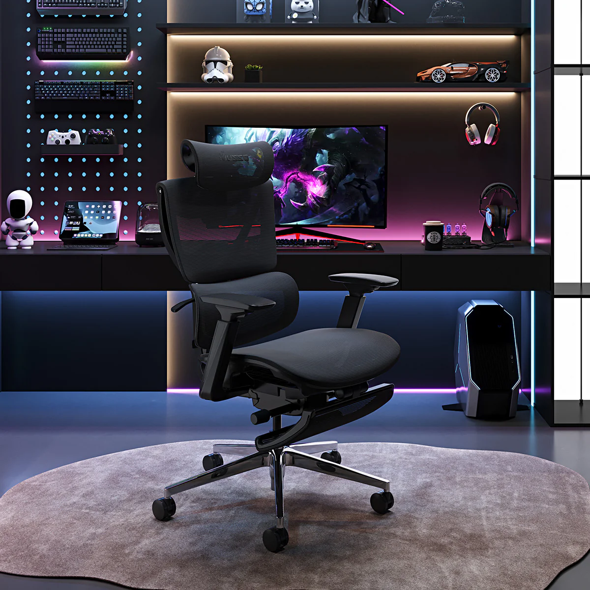 MUSSO V900 Structure Master Ergonomic Office Chair - Image 60