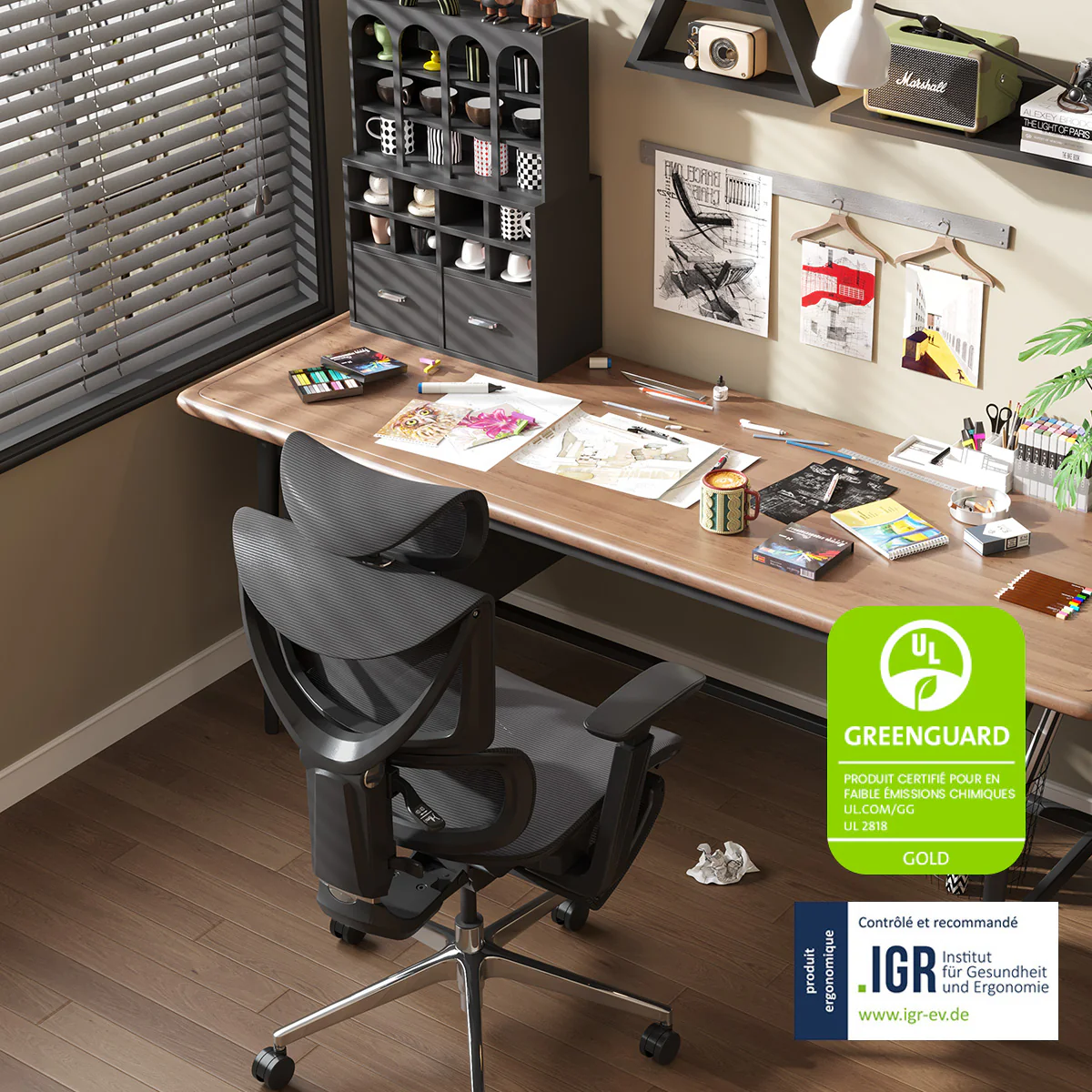 MUSSO V900 Structure Master Ergonomic Office Chair - Image 62