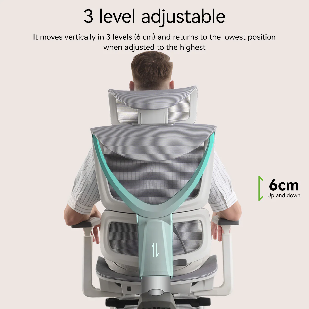 MUSSO V900 Structure Master Ergonomic Office Chair - Image 7