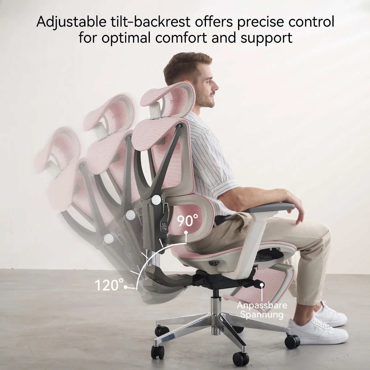 MUSSO V900 Structure Master Ergonomic Office Chair - Image 78