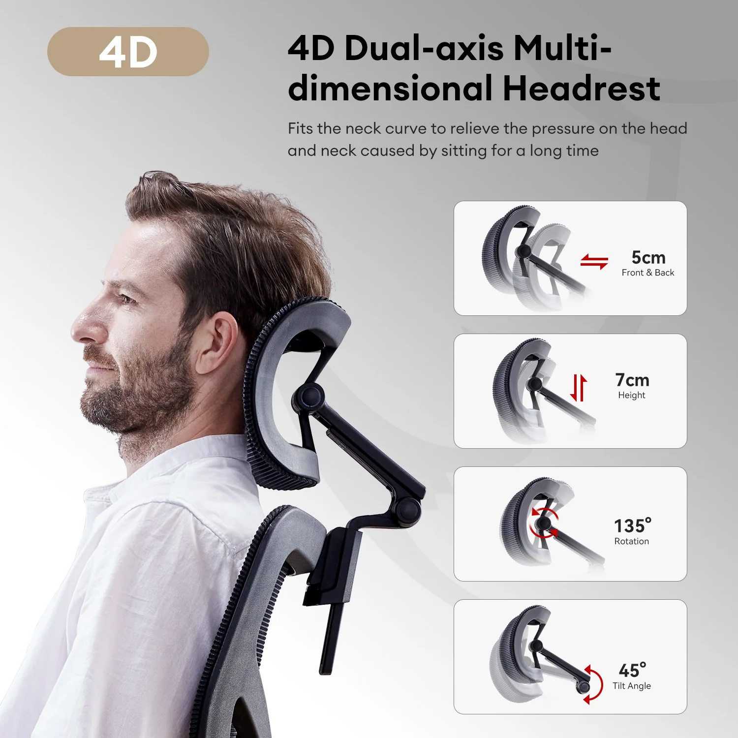 MUSSO X700 GlideTrack Ergonomic Office Chair - Image 26