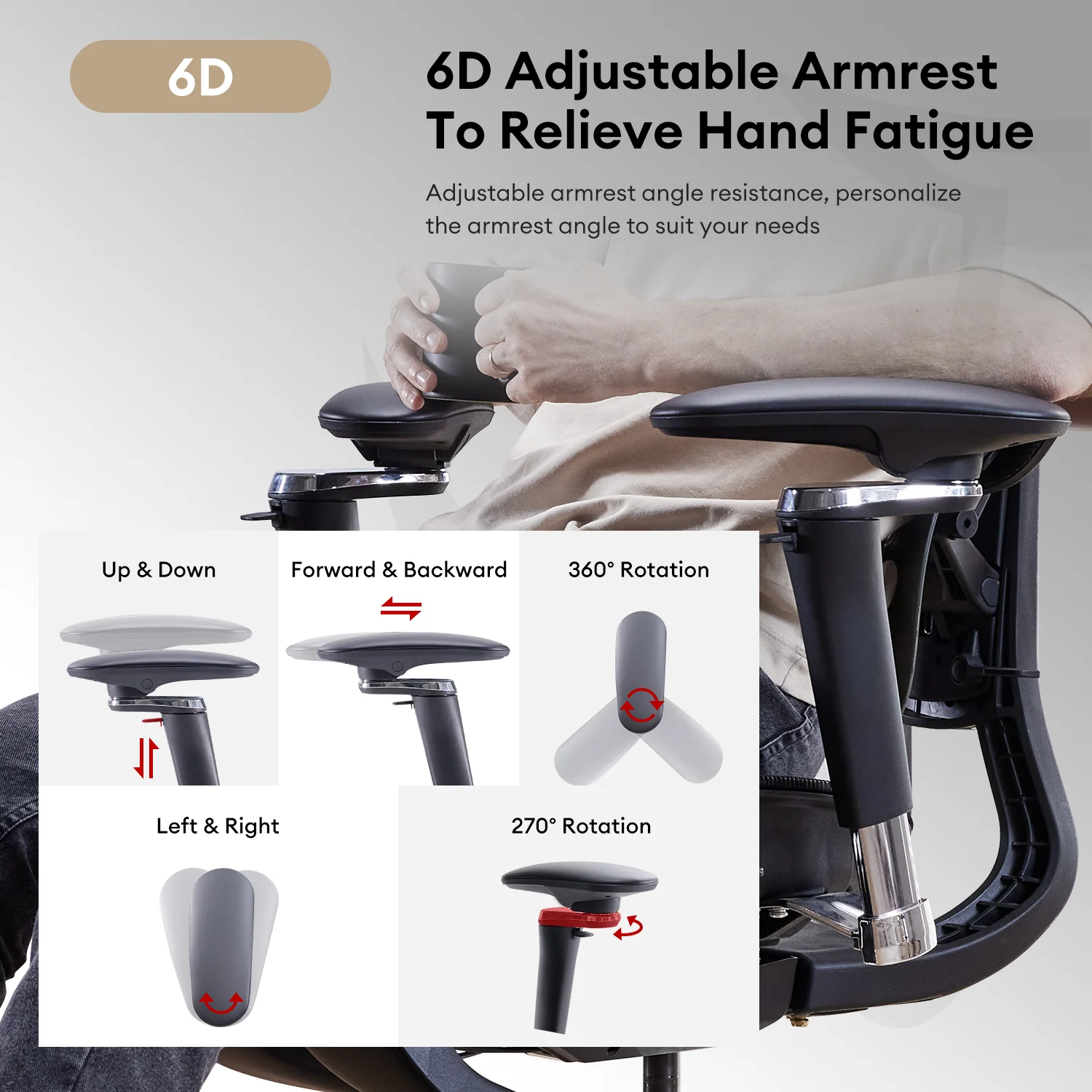 MUSSO X700 GlideTrack Ergonomic Office Chair - Image 28