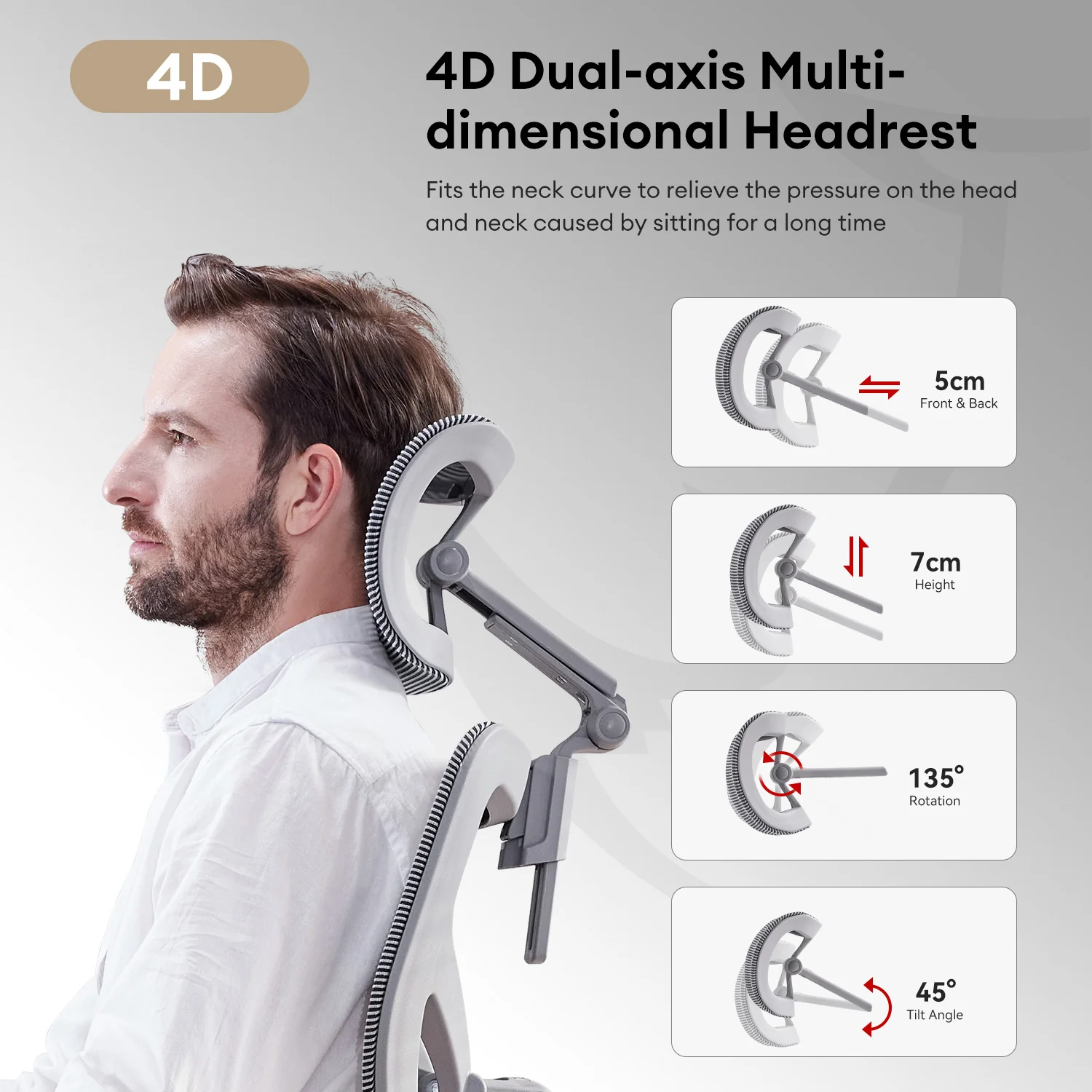 MUSSO X700 GlideTrack Ergonomic Office Chair - Image 43