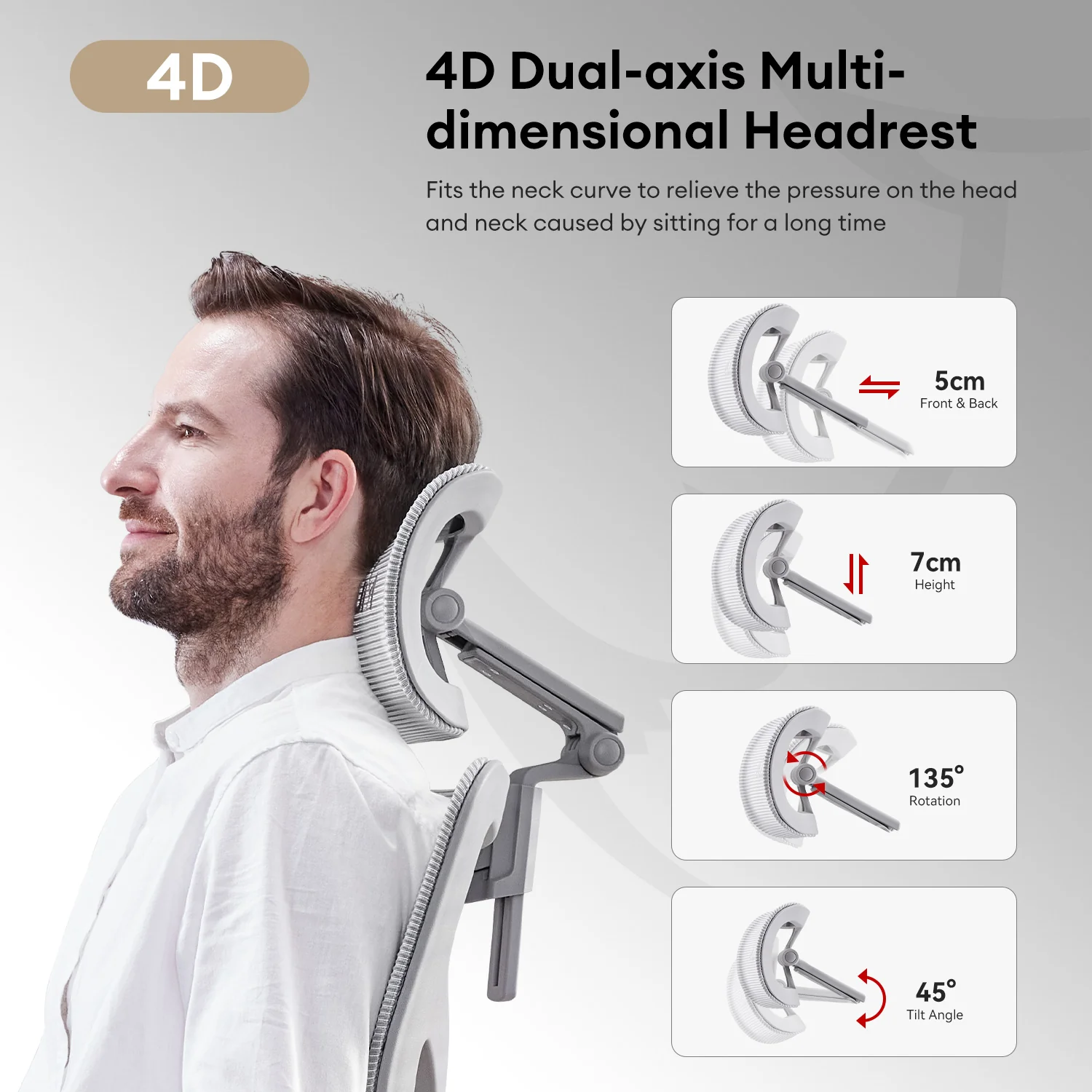 MUSSO X700 GlideTrack Ergonomic Office Chair - Image 9