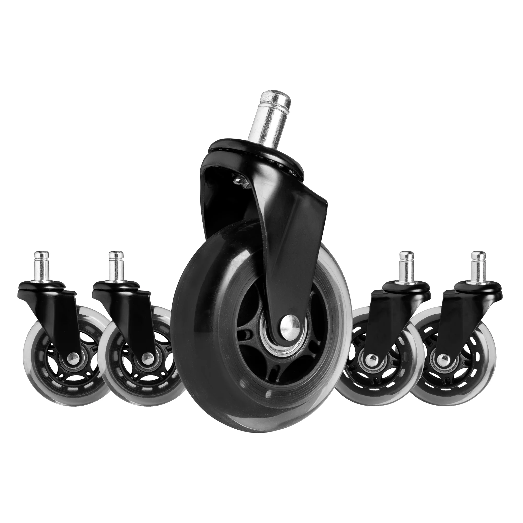 PU Silent Universal wheels With lock - Image 5
